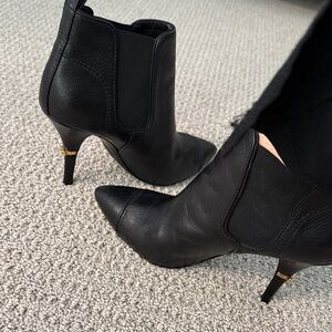 Tory Burch Black Heeled Boots